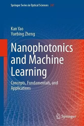 Nanophotonics and Machine Learning cover