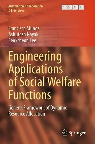 Engineering Applications of Social Welfare Functions cover