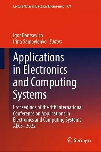 Applications in Electronics and Computing Systems cover