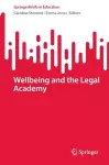 Wellbeing and the Legal Academy cover