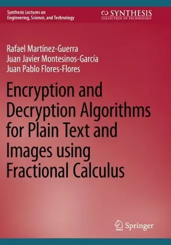 Encryption and Decryption Algorithms for Plain Text and Images using Fractional Calculus cover