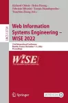 Web Information Systems Engineering – WISE 2022 cover