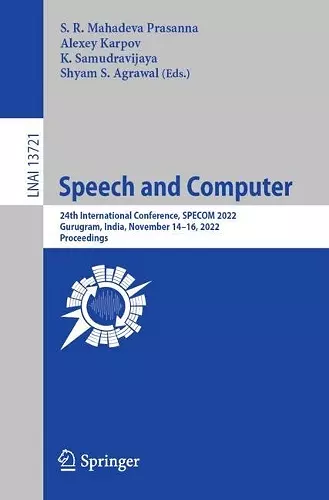 Speech and Computer cover