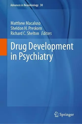 Drug Development in Psychiatry cover