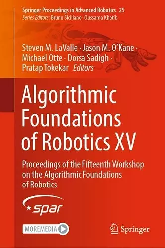 Algorithmic Foundations of Robotics XV cover