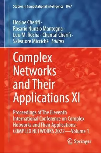 Complex Networks and Their Applications XI cover