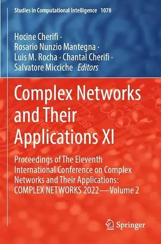 Complex Networks and Their Applications XI cover