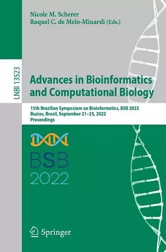 Advances in Bioinformatics and Computational Biology cover