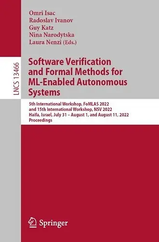 Software Verification and Formal Methods for ML-Enabled Autonomous Systems cover