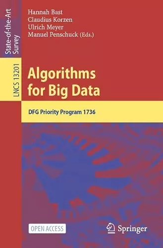 Algorithms for Big Data cover