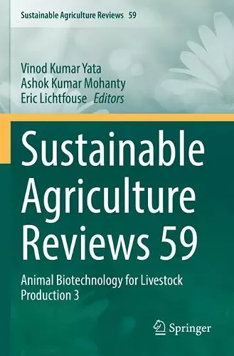 Sustainable Agriculture Reviews 59 cover