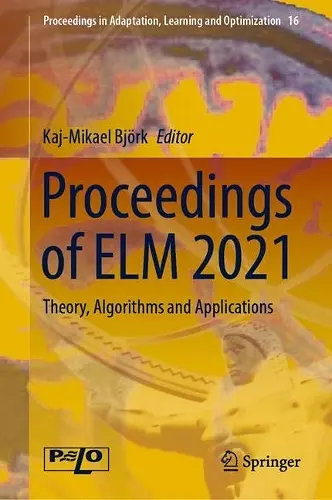 Proceedings of ELM 2021 cover