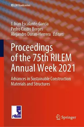 Proceedings of the 75th RILEM Annual Week 2021 cover