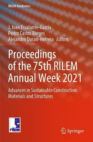 Proceedings of the 75th RILEM Annual Week 2021 cover