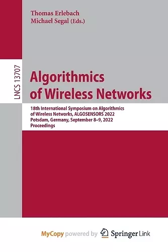 Algorithmics of Wireless Networks cover