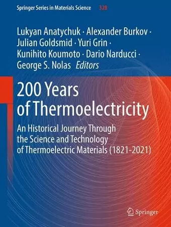 200 Years of Thermoelectricity cover