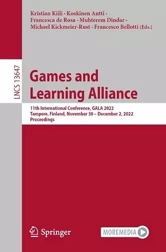 Games and Learning Alliance cover