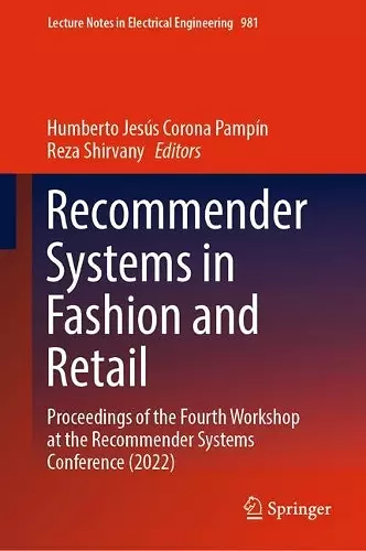 Recommender Systems in Fashion and Retail cover