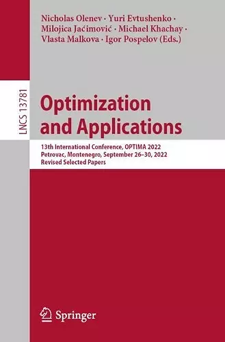 Optimization and Applications cover