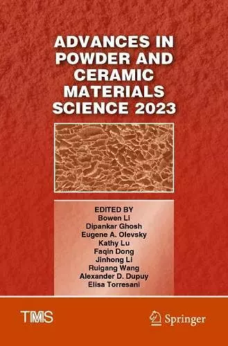 Advances in Powder and Ceramic Materials Science 2023 cover