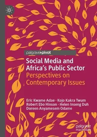 Social Media and Africa's Public Sector cover