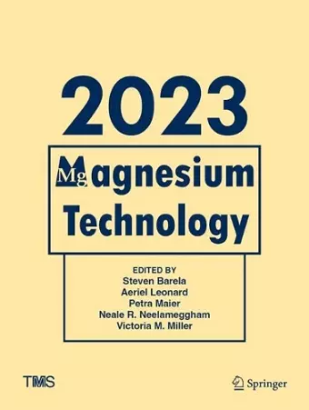 Magnesium Technology 2023 cover