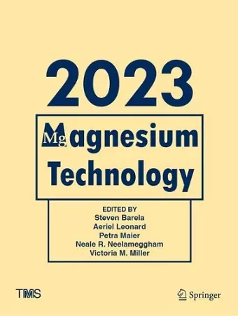 Magnesium Technology 2023 cover