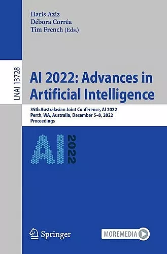 AI 2022: Advances in Artificial Intelligence cover
