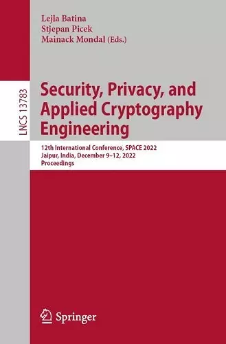 Security, Privacy, and Applied Cryptography Engineering cover