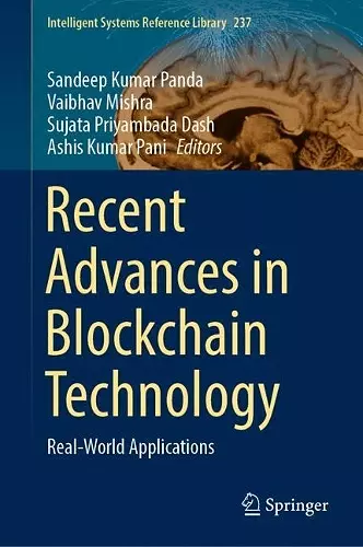 Recent Advances in Blockchain Technology cover