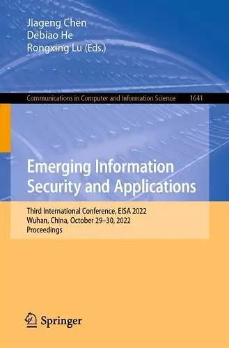 Emerging Information Security and Applications cover