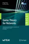 Game Theory for Networks cover