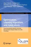 Optimization, Learning Algorithms and Applications cover