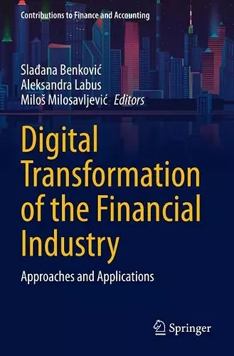 Digital Transformation of the Financial Industry cover