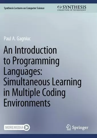 An Introduction to Programming Languages: Simultaneous Learning in Multiple Coding Environments cover