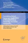 Formalizing Natural Languages: Applications to Natural Language Processing and Digital Humanities cover