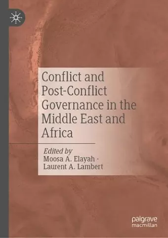 Conflict and Post-Conflict Governance in the Middle East and Africa cover