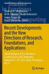 Recent Developments and the New Directions of Research, Foundations, and Applications cover