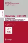 Blockchain – ICBC 2022 cover