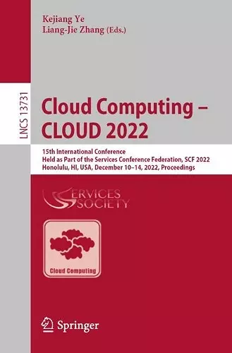 Cloud Computing – CLOUD 2022 cover