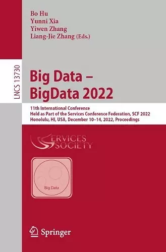 Big Data – BigData 2022 cover