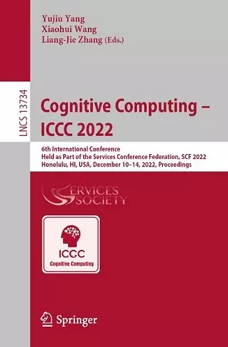 Cognitive Computing – ICCC 2022 cover