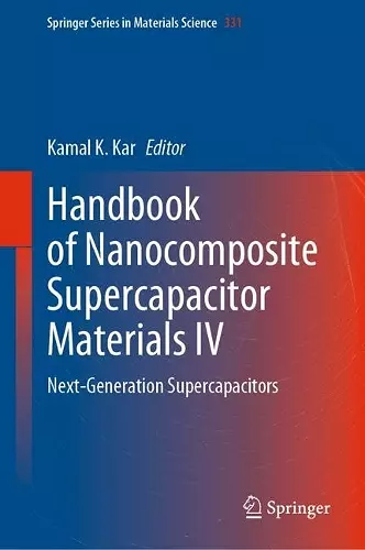 Handbook of Nanocomposite Supercapacitor Materials IV cover