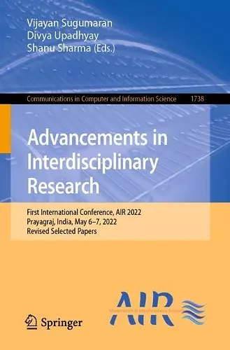 Advancements in Interdisciplinary Research cover