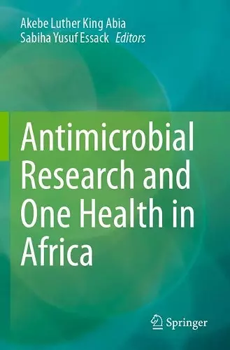 Antimicrobial Research and One Health in Africa cover