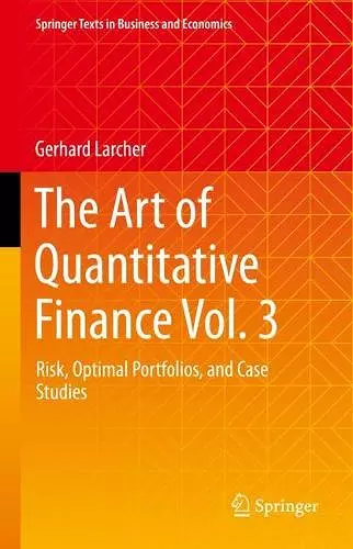 The Art of Quantitative Finance Vol. 3 cover