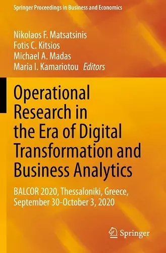 Operational Research in the Era of Digital Transformation and Business Analytics cover