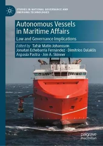 Autonomous Vessels in Maritime Affairs cover