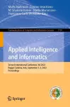 Applied Intelligence and Informatics cover