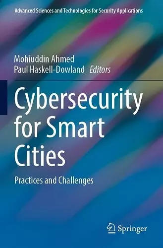 Cybersecurity for Smart Cities cover